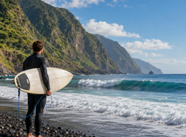 Surf na Madeira: cuidados essenciais antes de entrar no mar